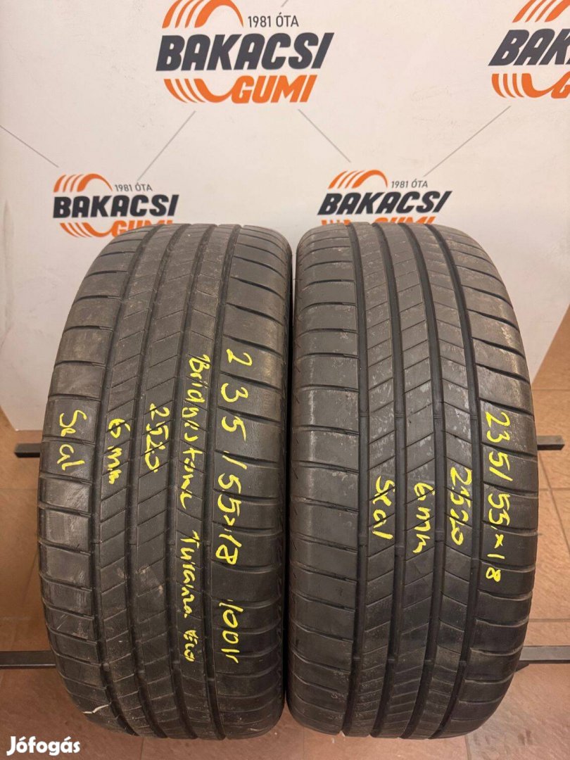 235/55R18 235 55 18 235/55x18 Bridgestone nyári gumi eladó
