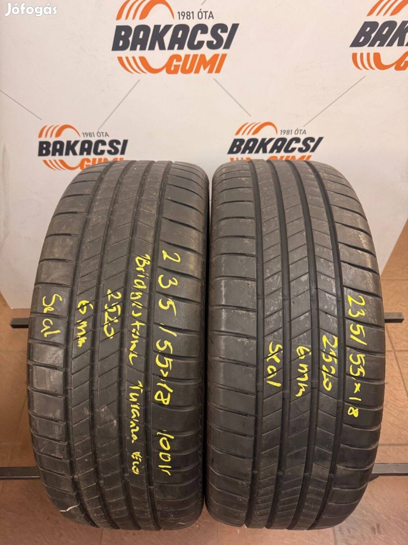 235/55R18 235 55 18 235/55x18 Bridgestone nyári gumi eladó
