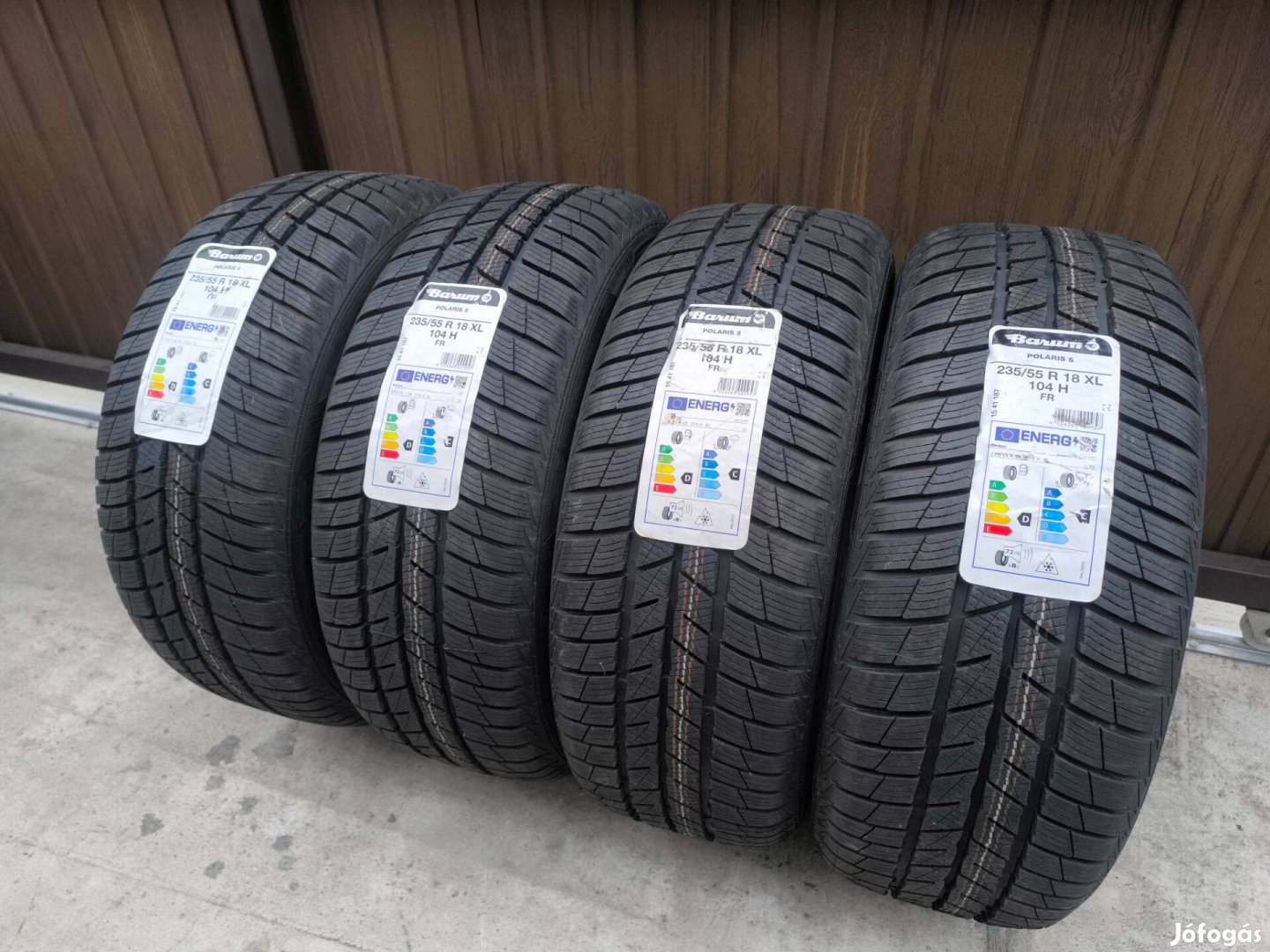 235/55R18 Barum Új téli gumi garnitúra 235/55 r18