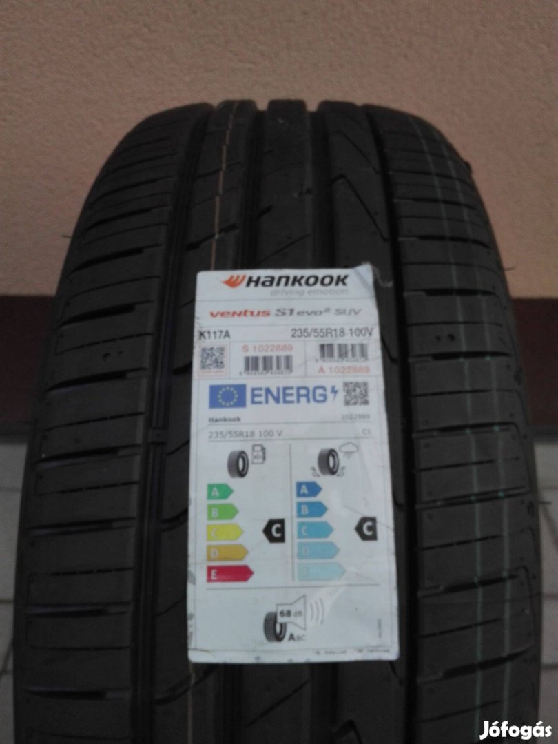 235/55R18 Új Hankook nyári gumi 2db 235/55 r18