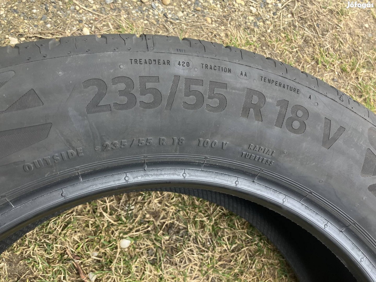 235/55R18-as Continental új nyári gumi