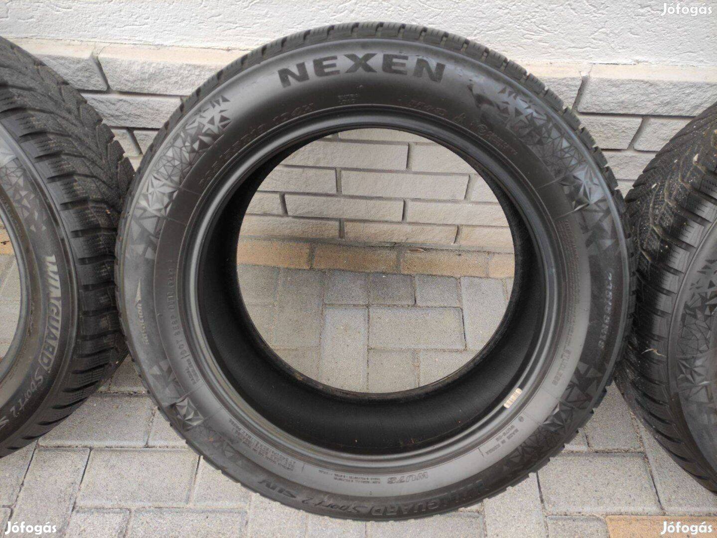 235/55R18-as Nexen téli gumi szett, 7mm-es