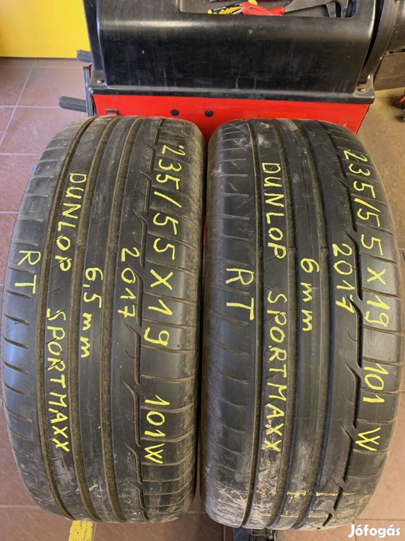 235/55R19 235 55 19 235/55x19 Dunlop nyári gumi eladó