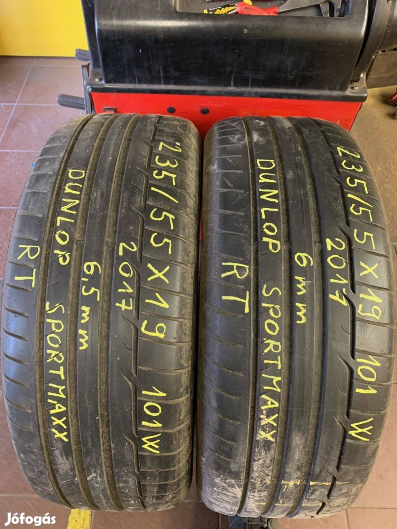 235/55R19 235 55 19 235/55x19 Dunlop nyári gumi eladó