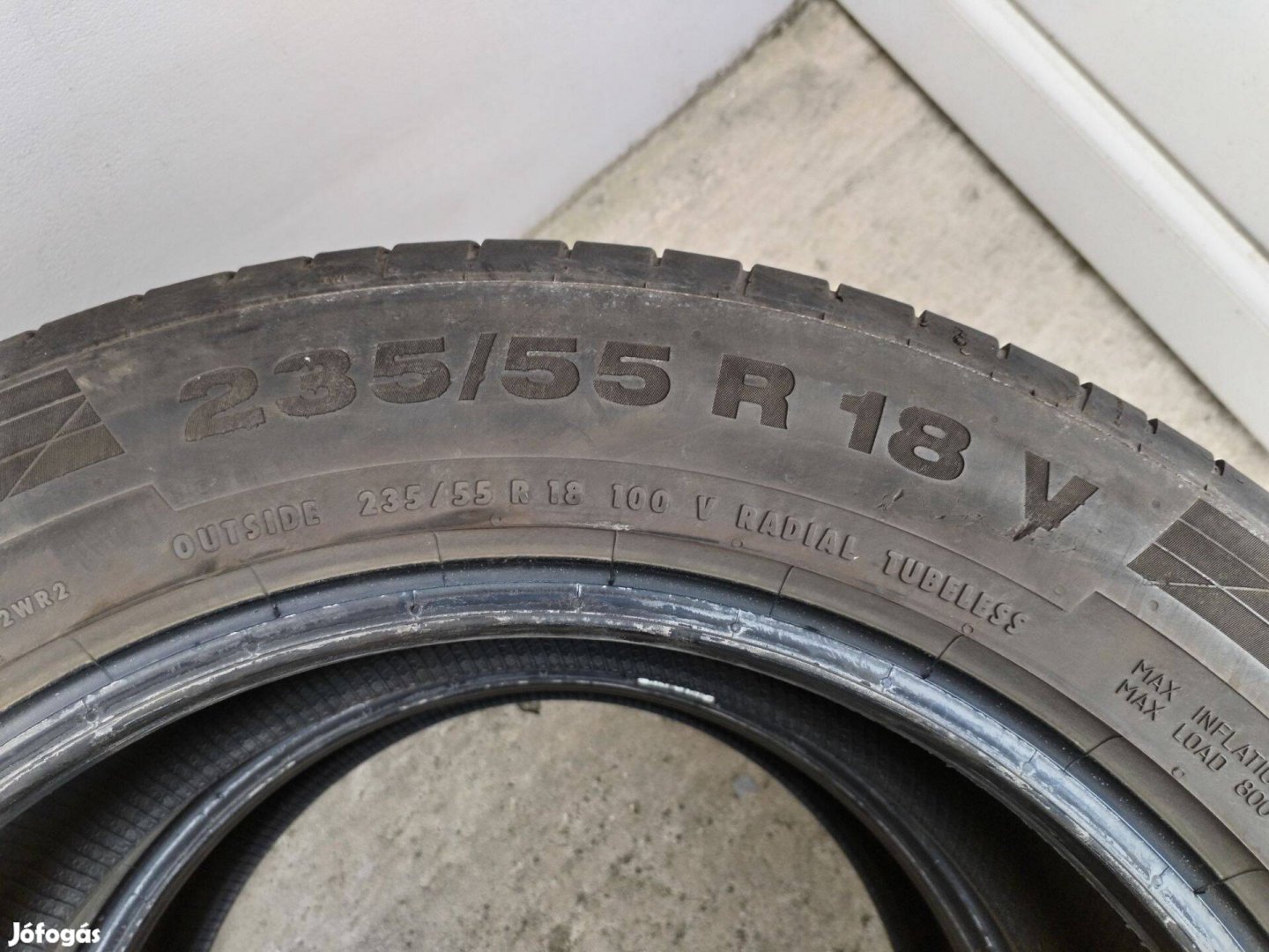 235 55 18 continental seal 235/55 R 18 nyári gumi garnitura