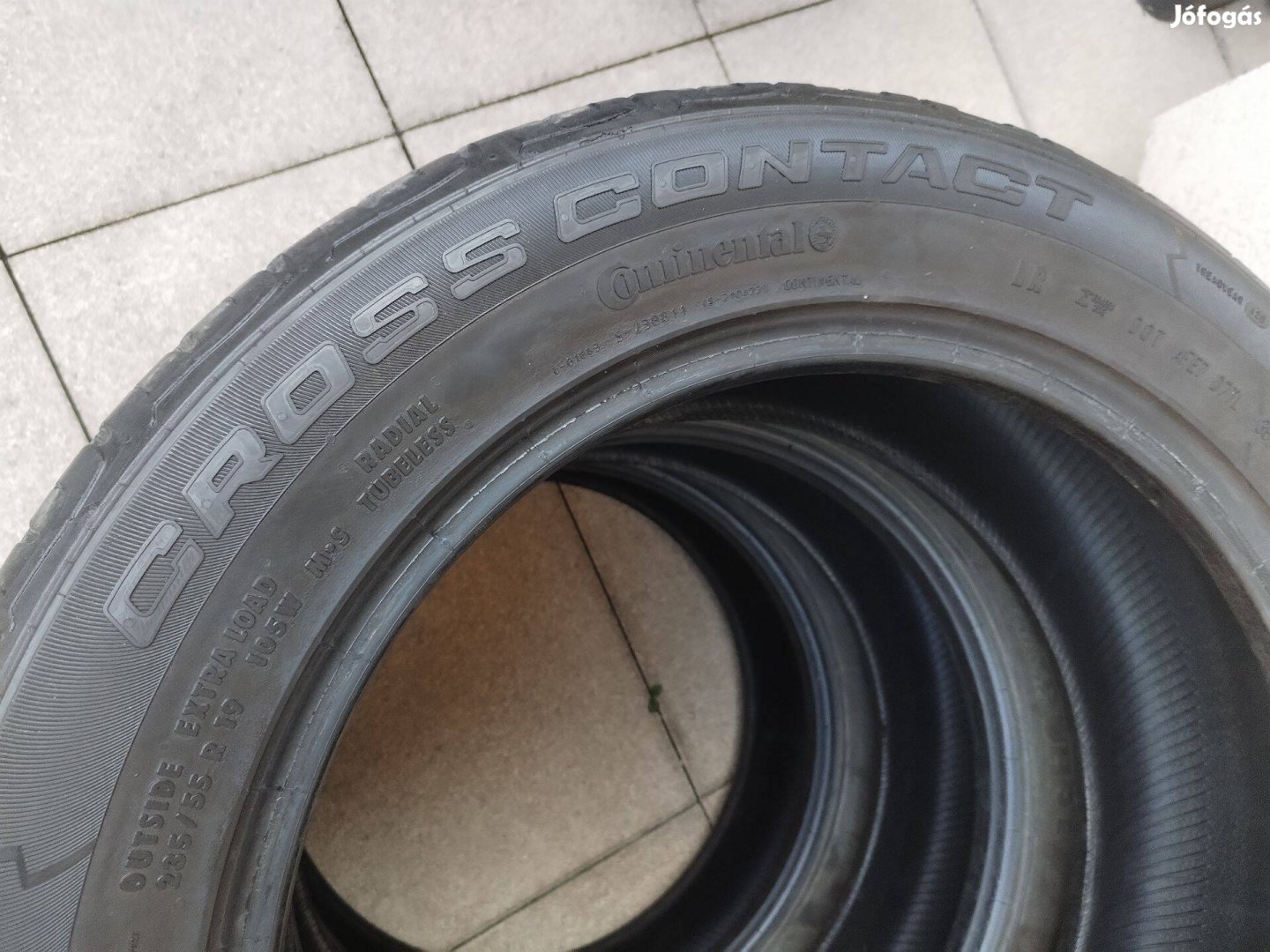 235 55 19 continental 235/55 R 19 nyári gumi garnitura