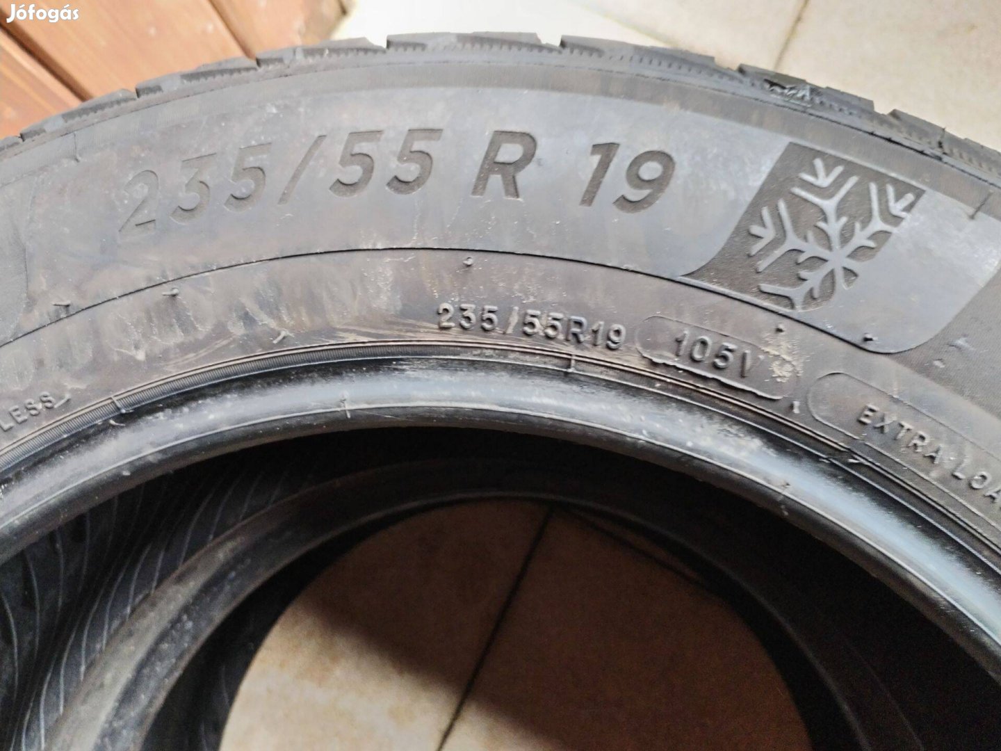 235 55 19 michelin 235/55 R 19 Téli Gumi Garnitura