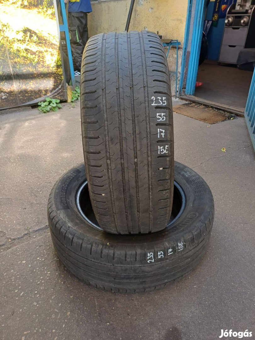 235/55 R17 Continental használt nyárigumi