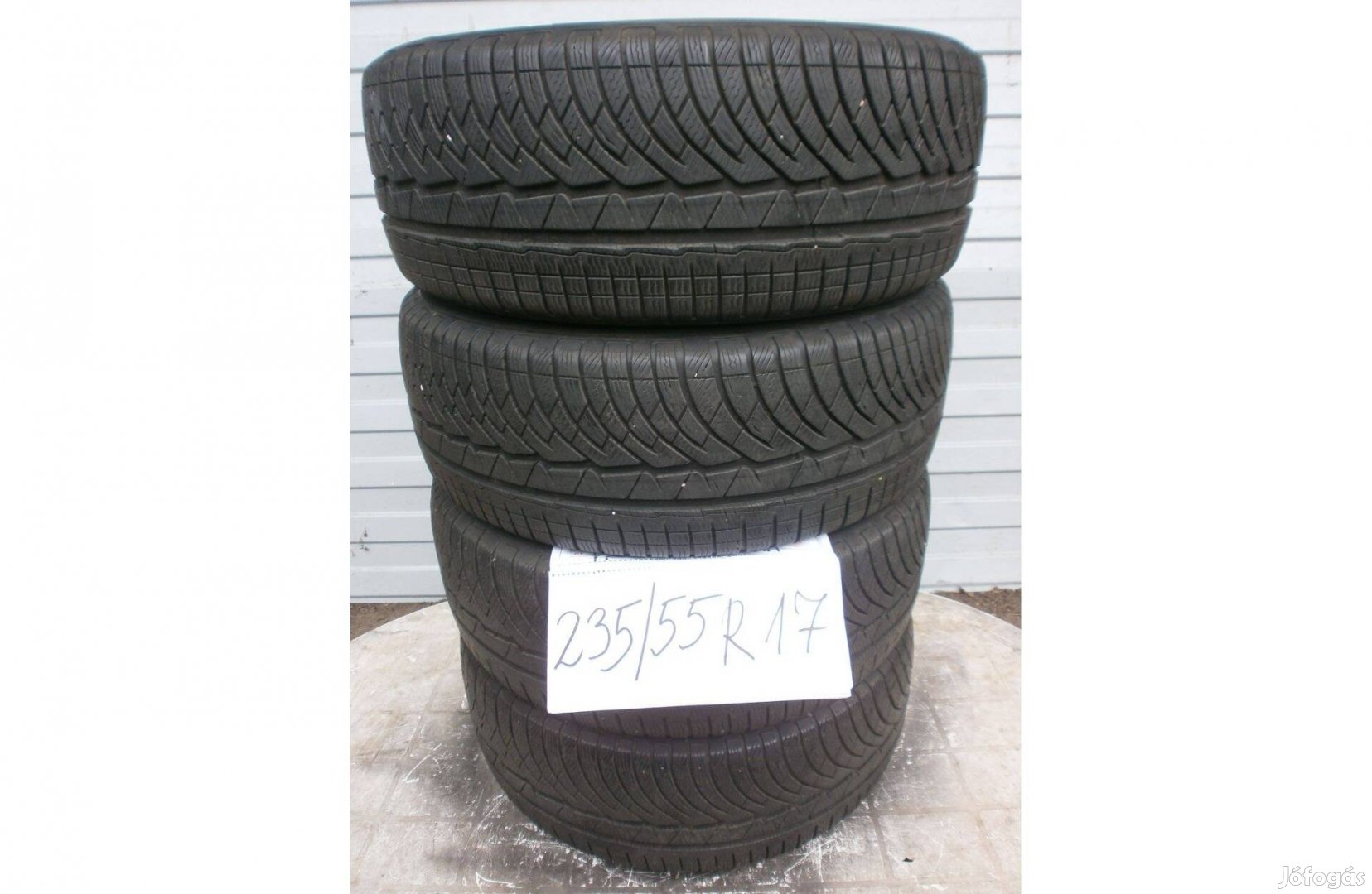 235/55 R17 Michelin Pilot téligumi 4 db