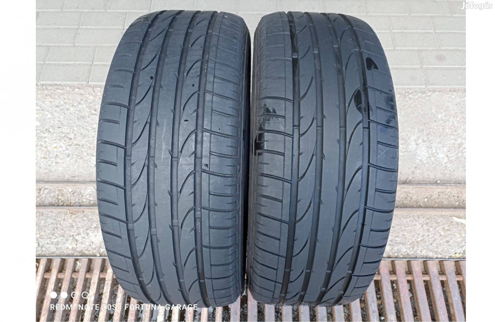 235/55 R17" Bridgestone használt nyári gumik