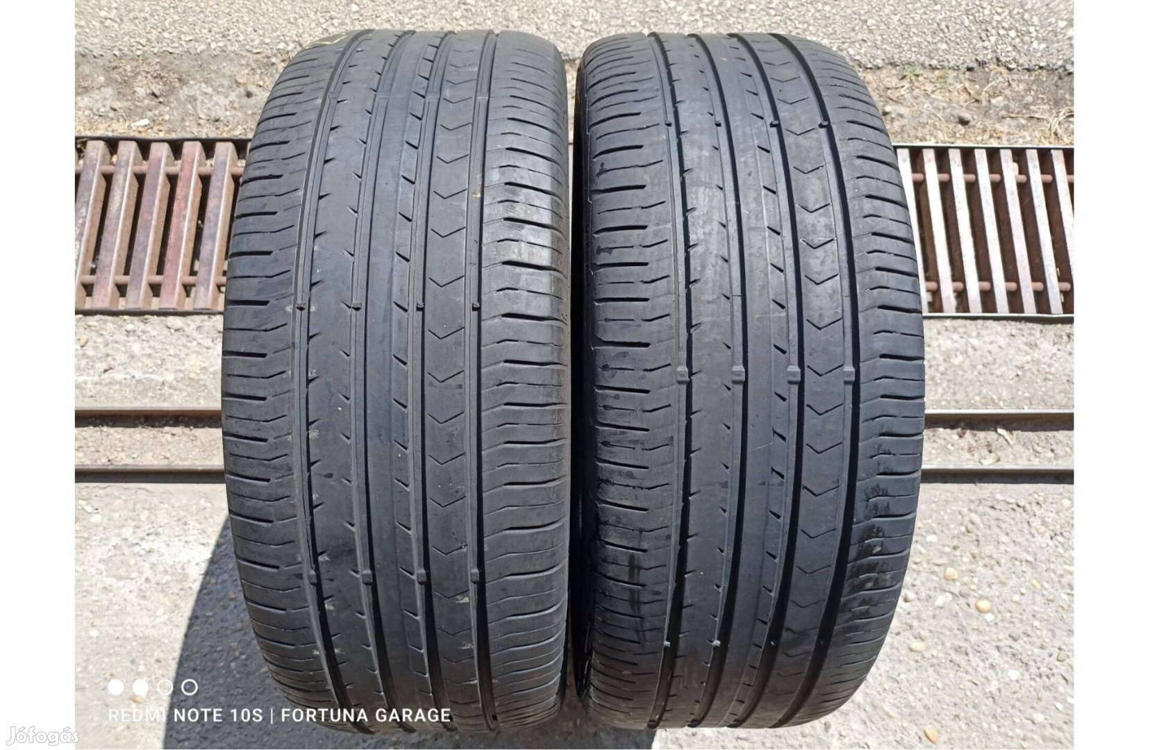235/55 R17" Continental használt nyári gumik