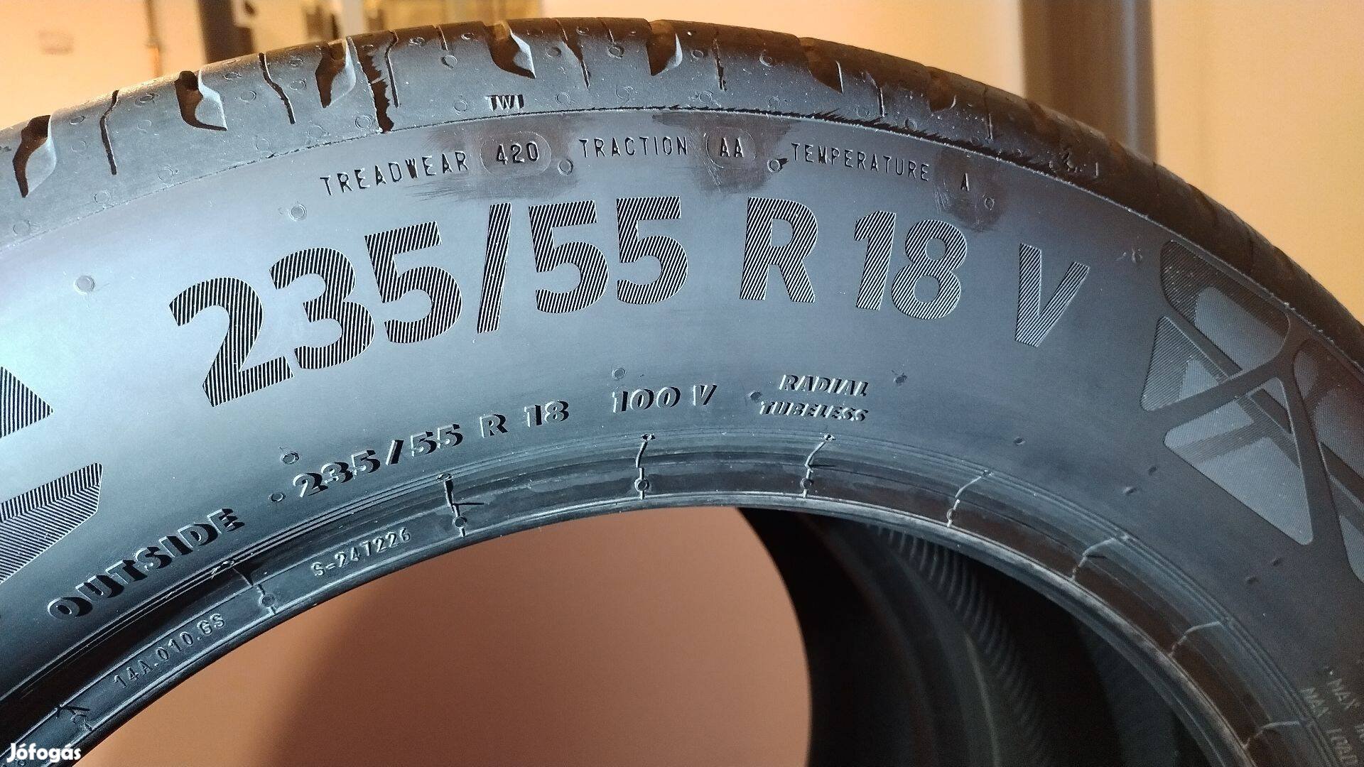 235/55 R18 100V Új Continental gumiabroncs