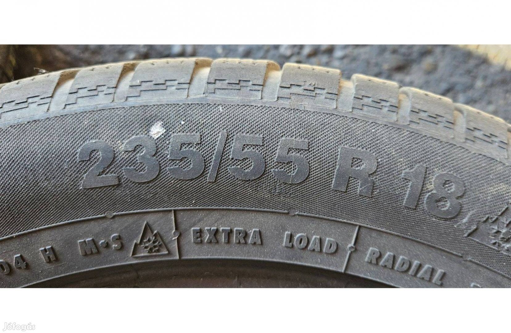 235/55 R18 Continental TS830P téli gumi szett