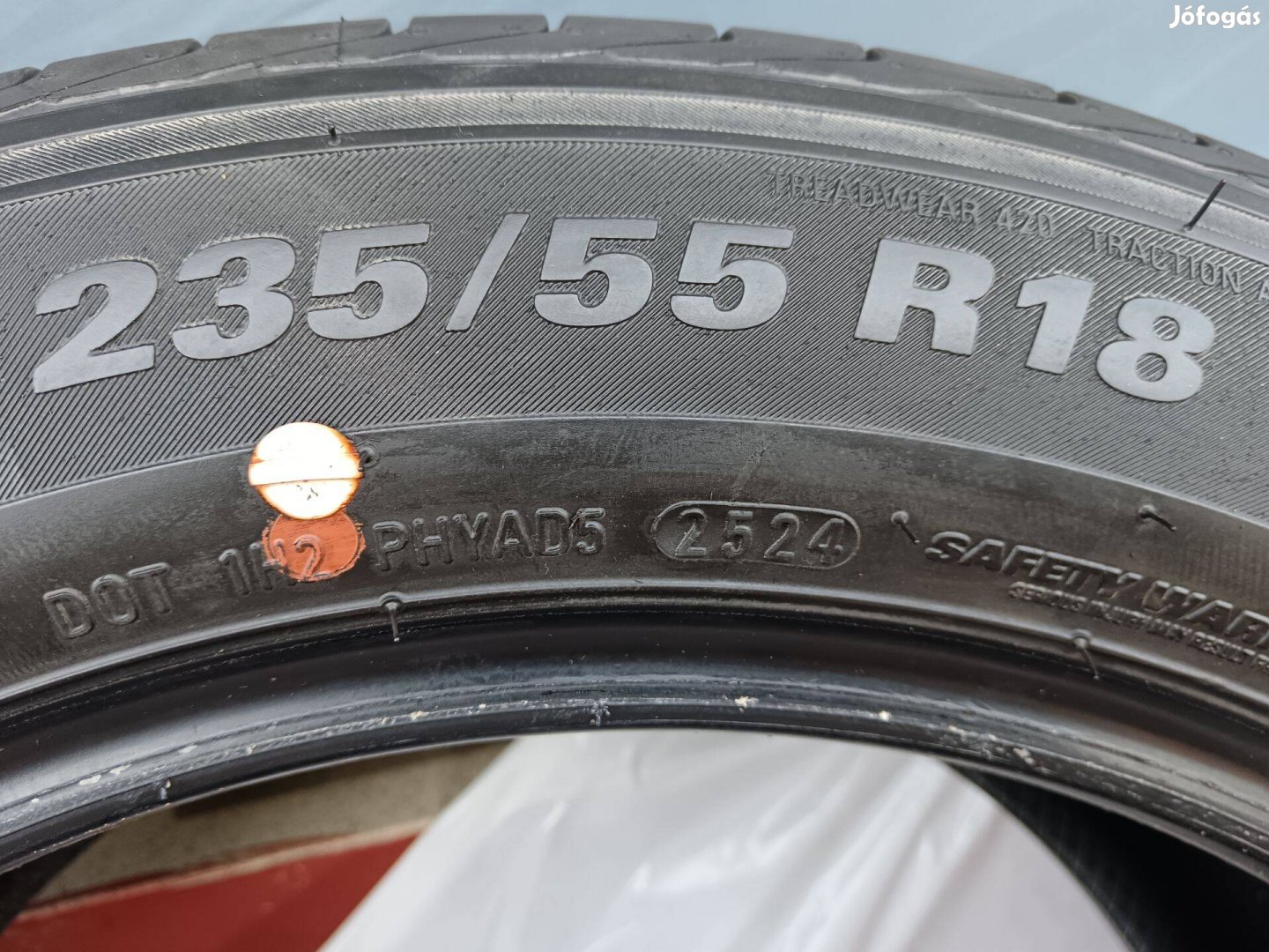 235/55 R18 Nyárigumi eladó!