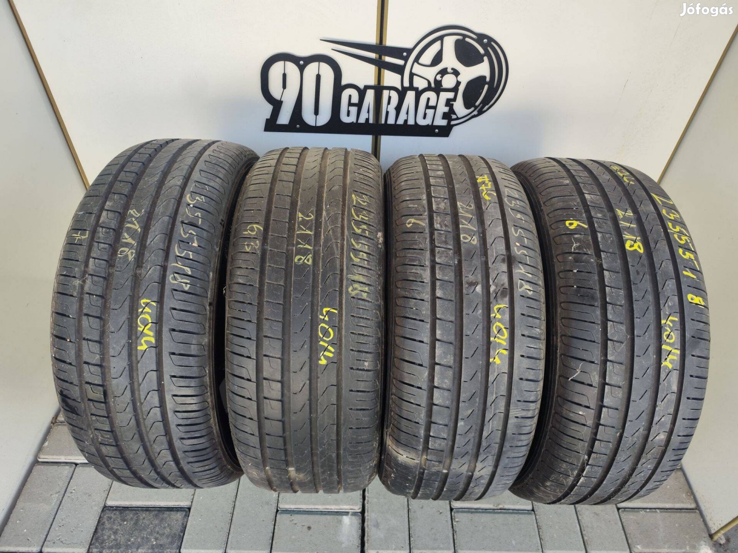 235/55 R18 Pirelli 4db Nyárigumi 90Garage #76