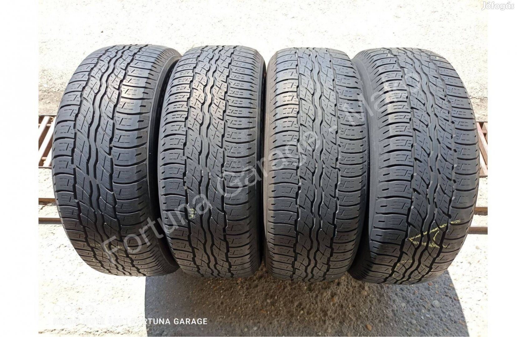 235/55 R18" Bridgestone használt nyári garnitúra