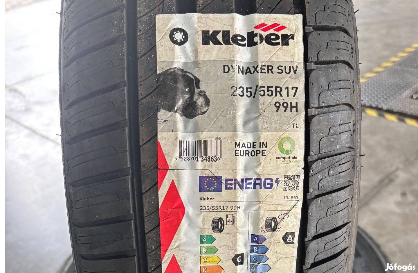 235/55 R 17 kleber nyári gumiabroncs
