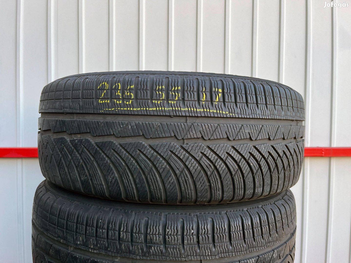 235/55 r17 Michelin téligumi 4db eladó 235/55r17 garnitúra