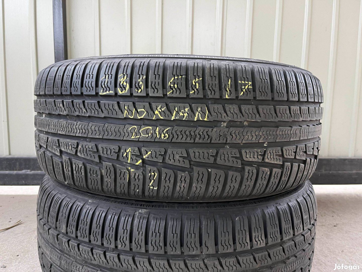 235/55 r17 Nokian téligumi 2db eladó 235/55r17