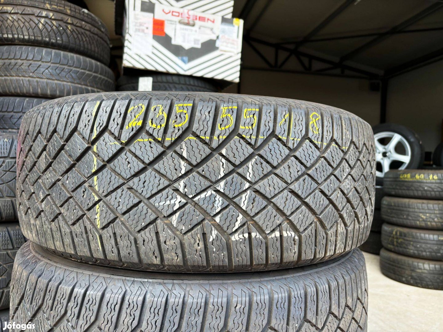 235/55 r18 Continental téligumi 4db eladó 235/55r18 garnitúra