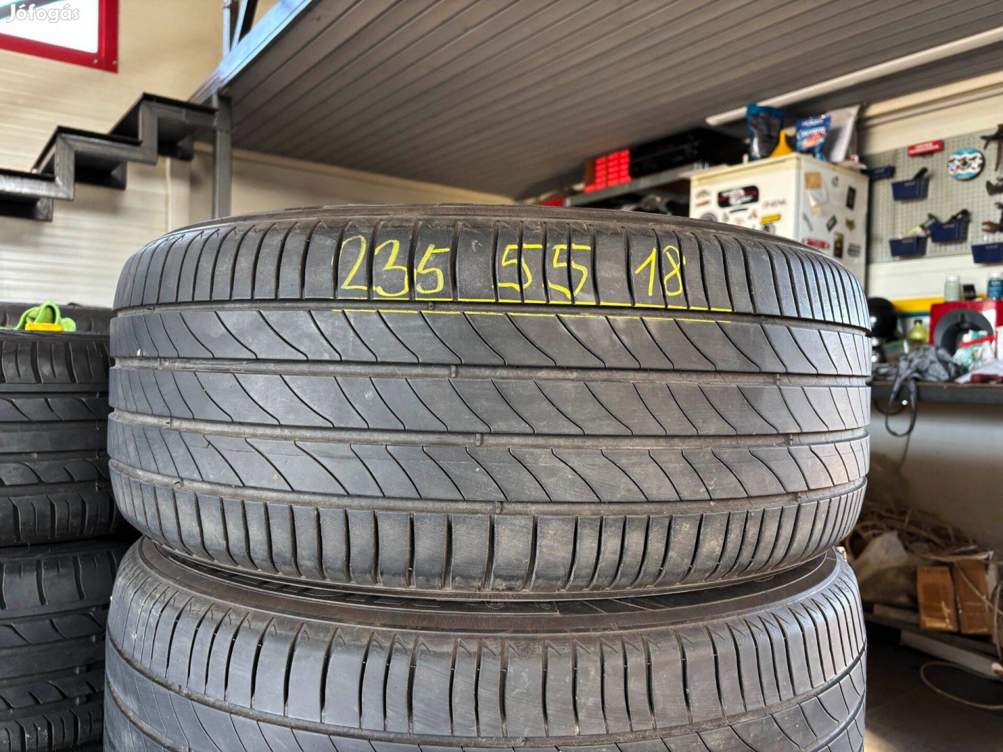 235/55 r18 Michelin nyárigumi 4db eladó 235/55r18 garnitúra