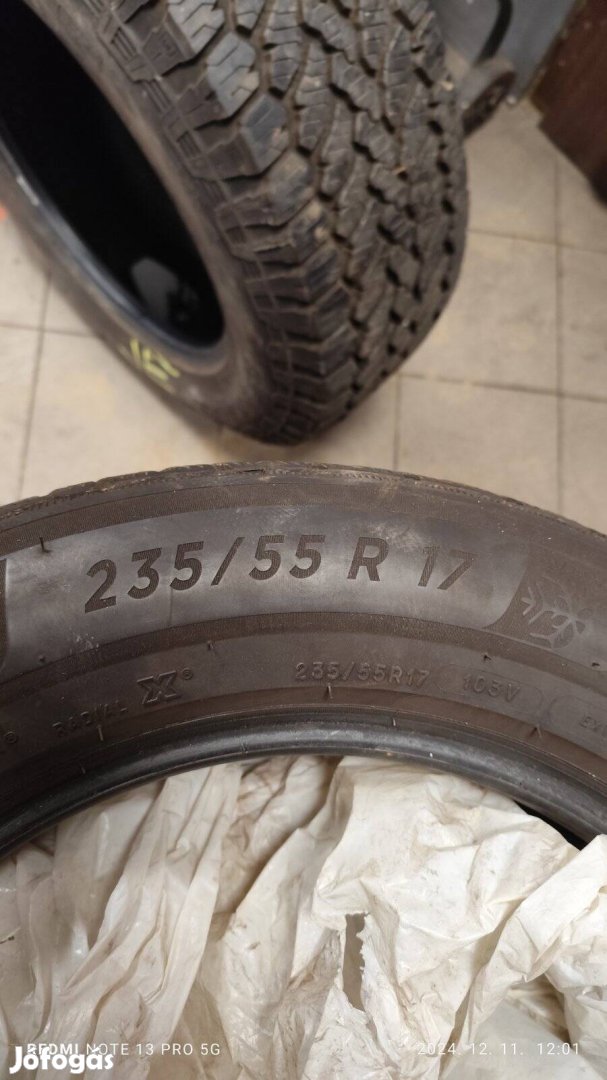 235/55r17 Michelin téli gumi