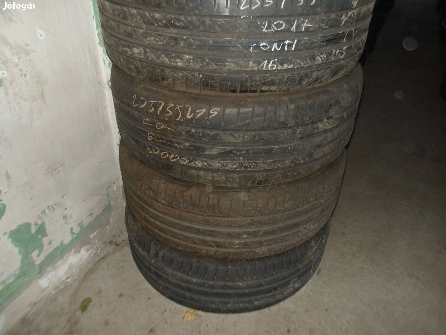 235/55r19 Continental nyári gumik ajándék szereléssel