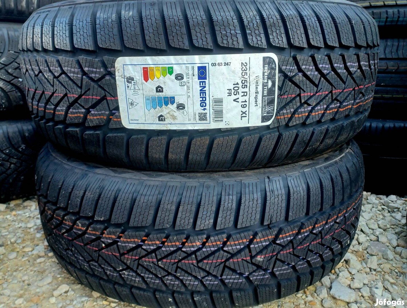 235/55r19 téli 2db Uniroyal 0km-es 