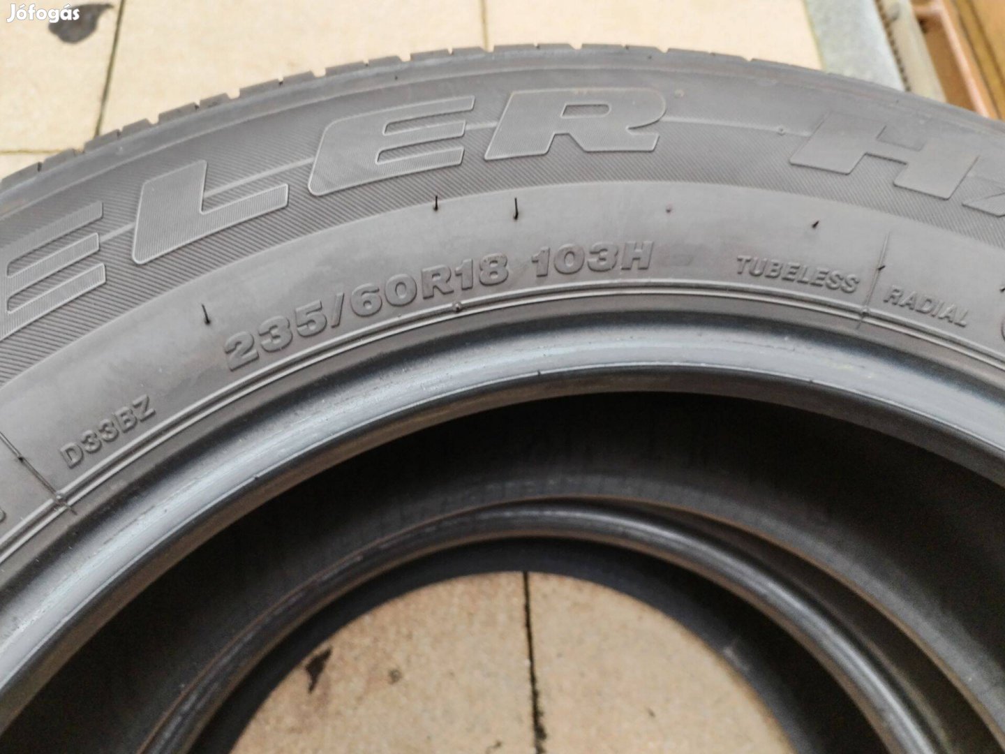 235 60 18 bridgestone 235/60 R 18 nyári gumi 2 db