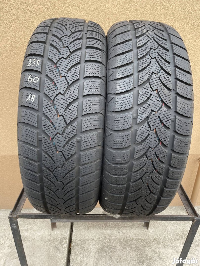235/60 R18 Platin Winter 2 db újszerű teli gumi.  