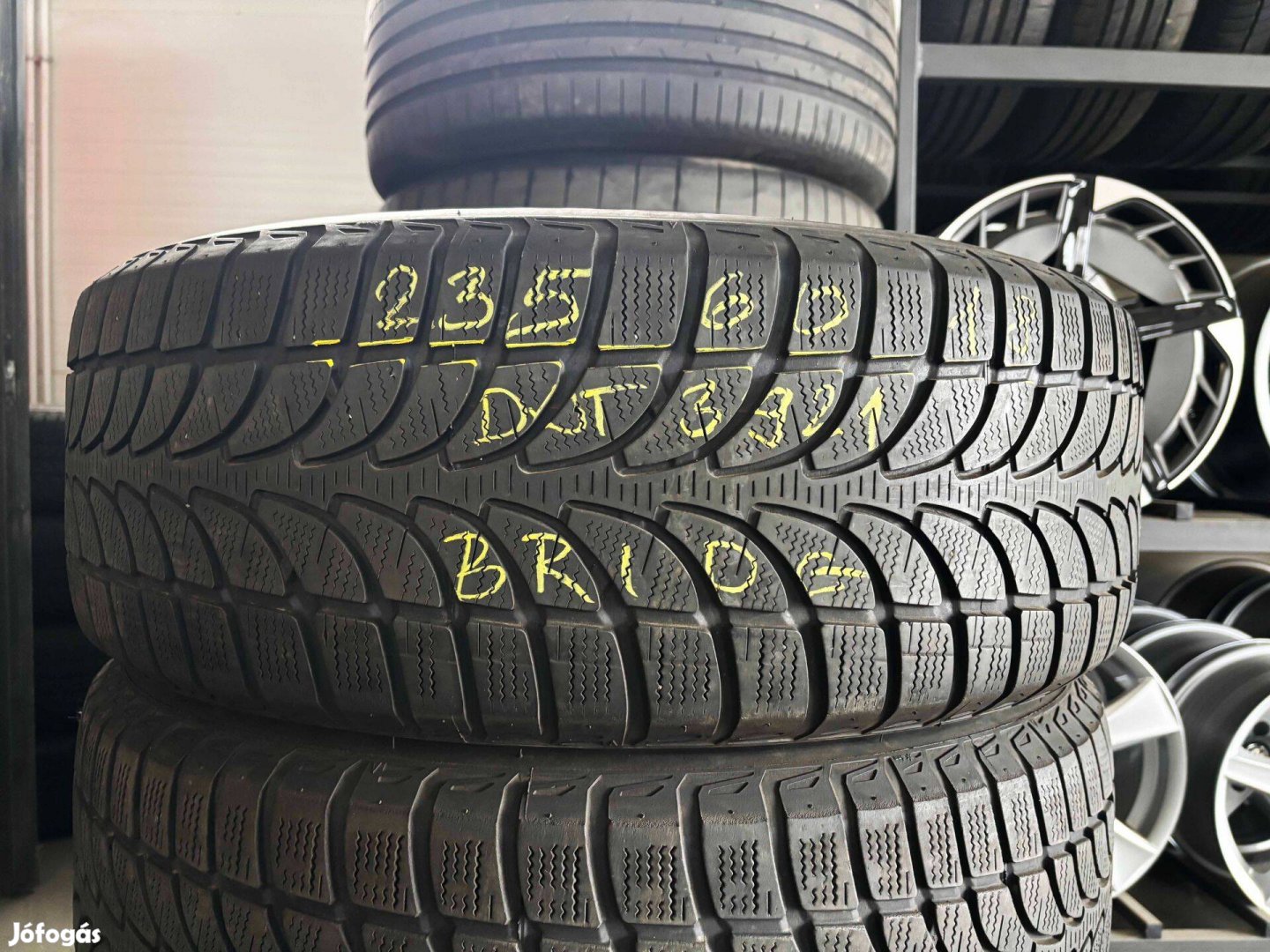 235/60 r18 Bridgestone 2021 téligumi 4db eladó 235/60r18 garnitúra