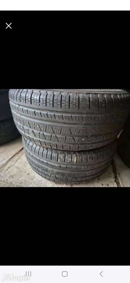 235/60r16 pirelli 2021es téligumi 2db 6mm profilmélységgel szép állapo