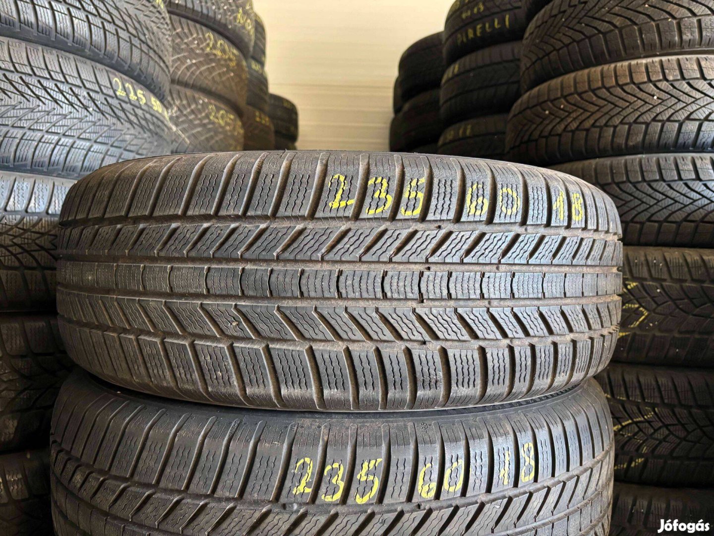 235/60r18 Continental 2021 téligumi 4db eladó 235/60r18 garnitúra