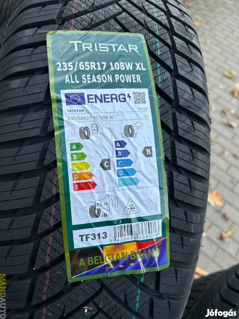 235/65R17 Tristar All Season,Új négy évszakos gumi