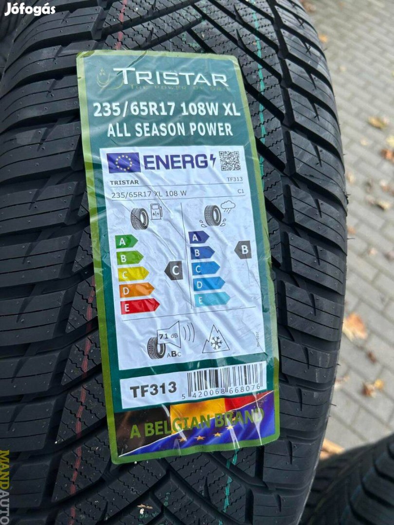 235/65R17 Tristar All Season(XL),Új négy évszakos gumi