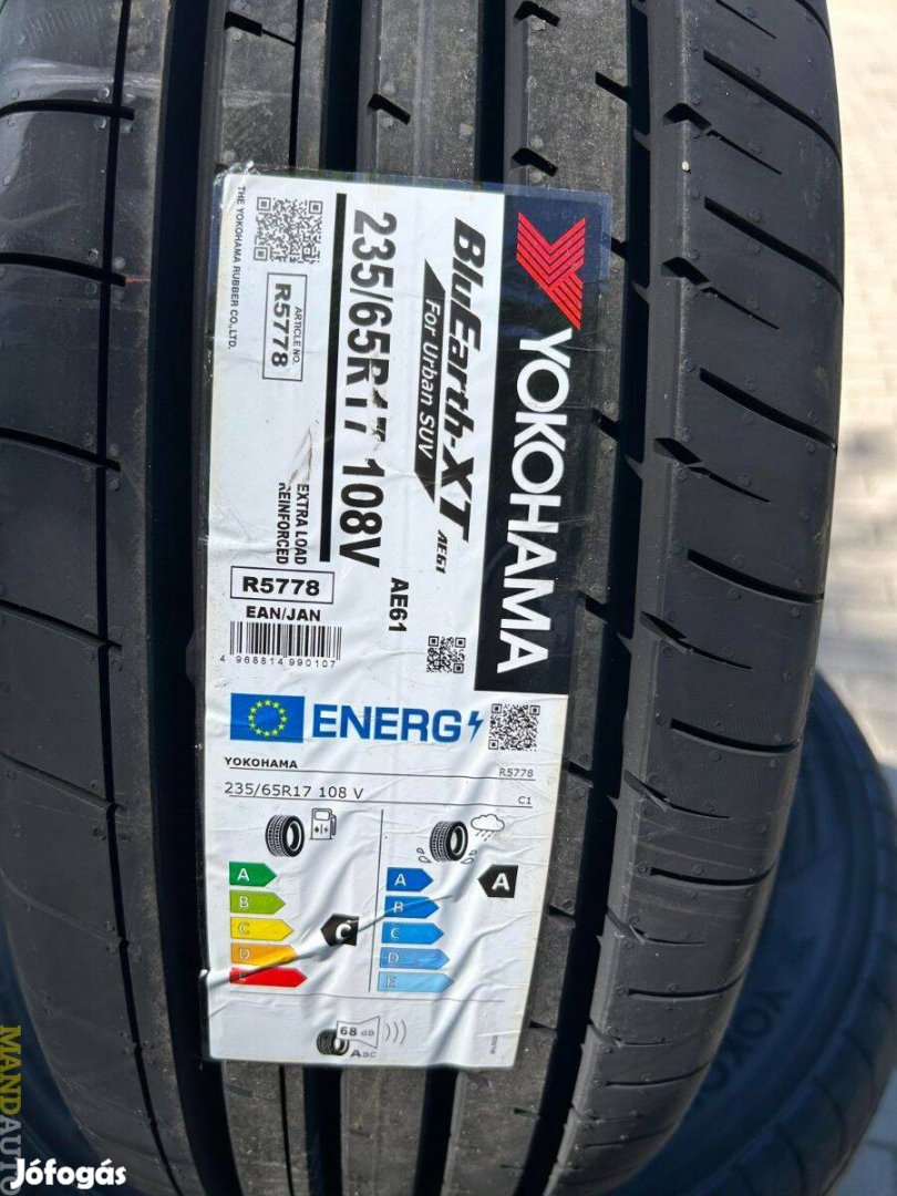 235/65R17 Yokohama XT AE61 SUV,Új nyárigumi