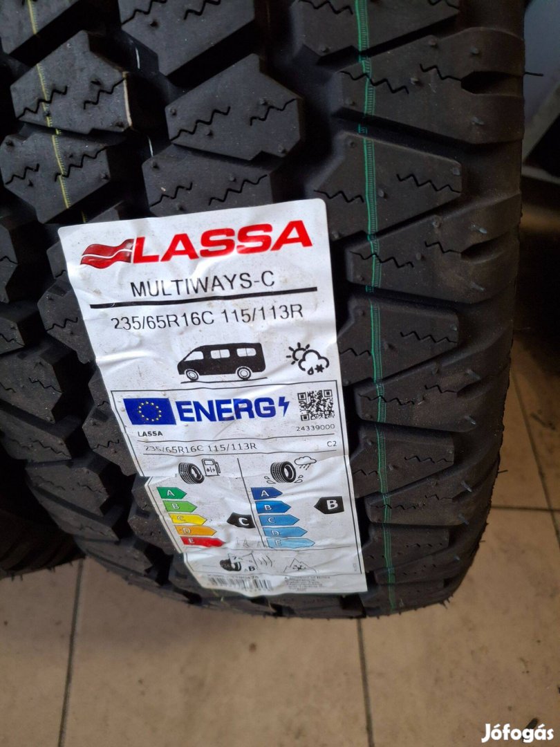 235/65R-16C (115/113R) Kisteher gumi, 4 évszakos, új eladó