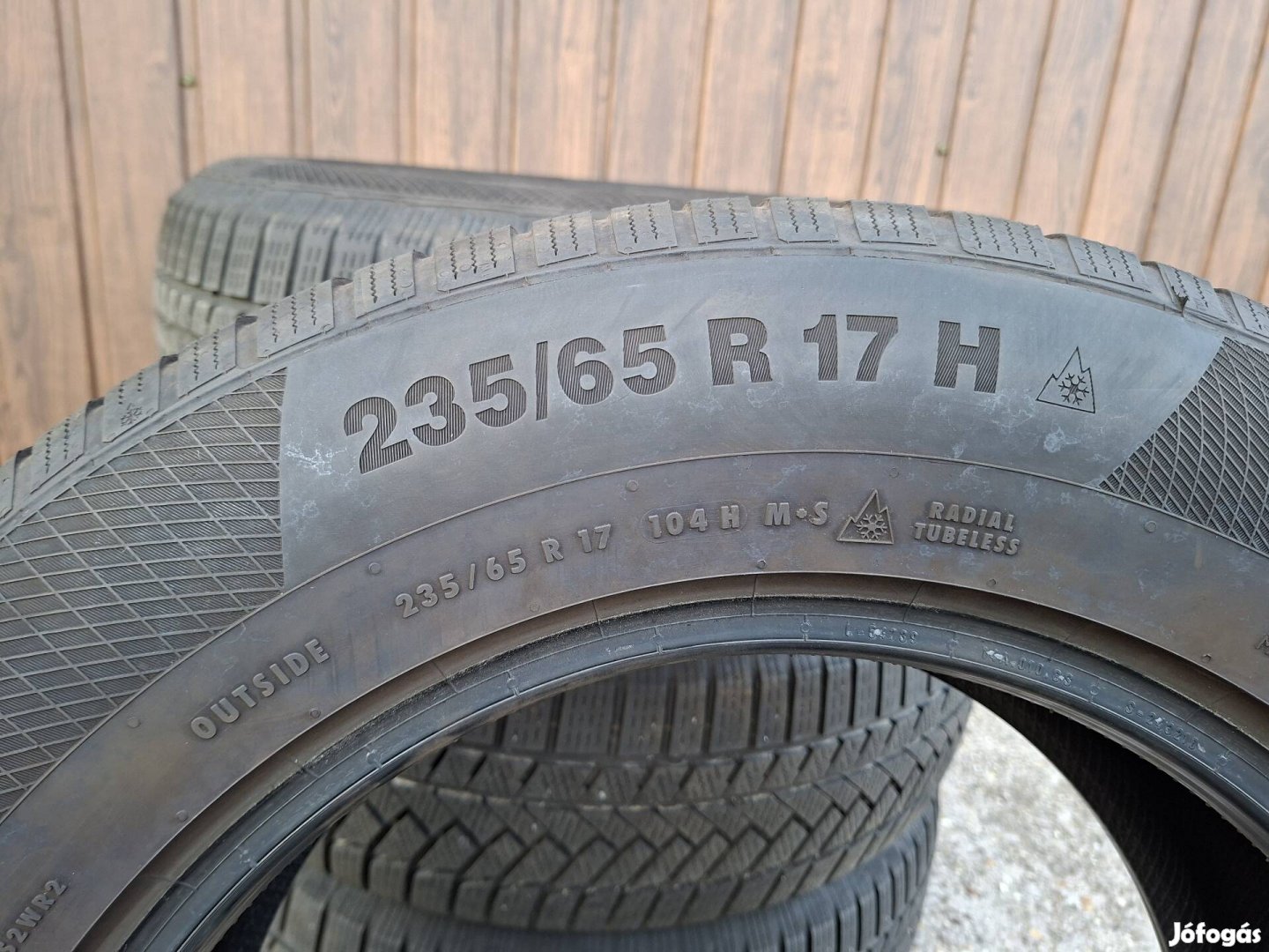 235/65 R17 Continental Téli gumi olcsón eladó. 235/65/17