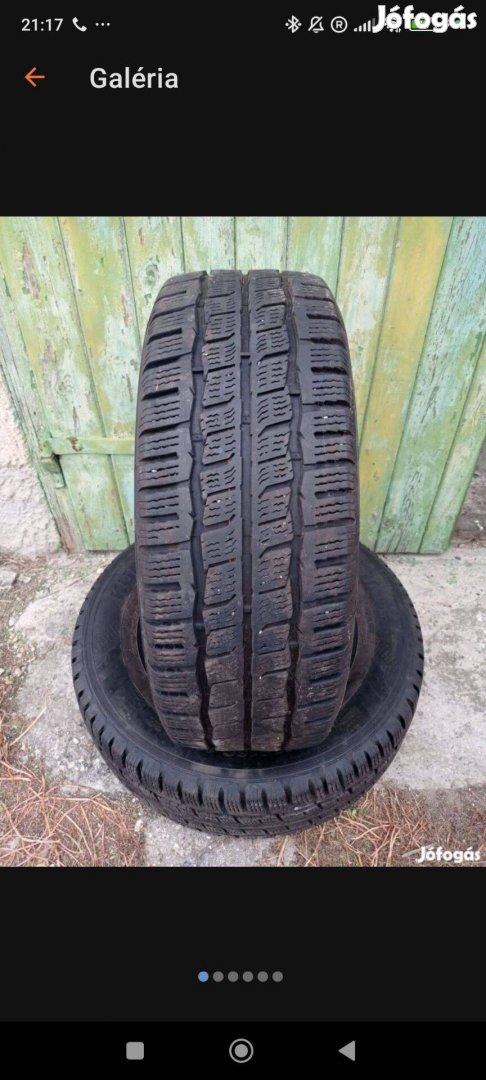 235/65 r16C 3éves 2db Kumho téli gumi eladó