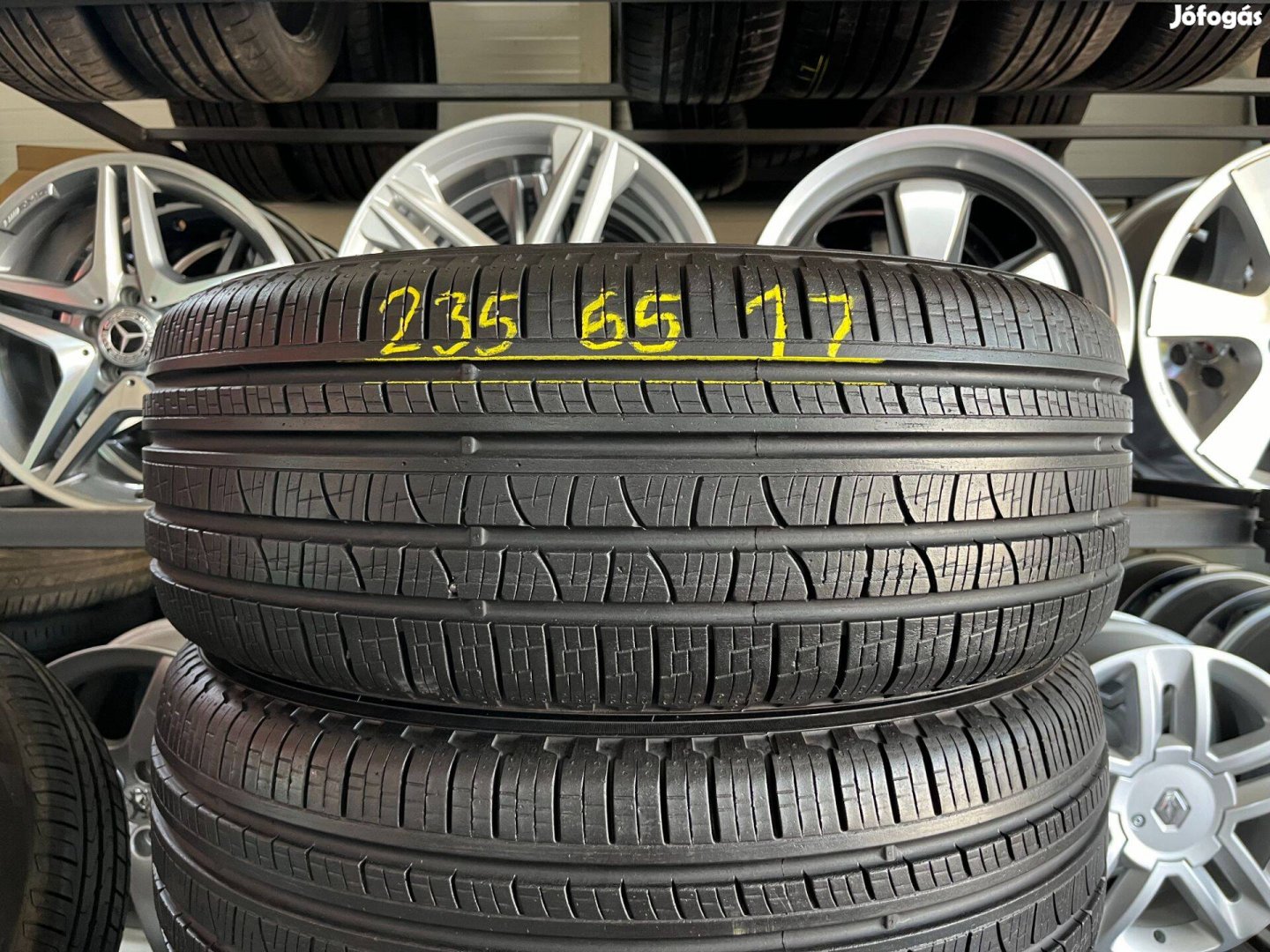 235/65 r17 Pirelli 2020 négyévszakos gumi 4db eladó 235/65r17