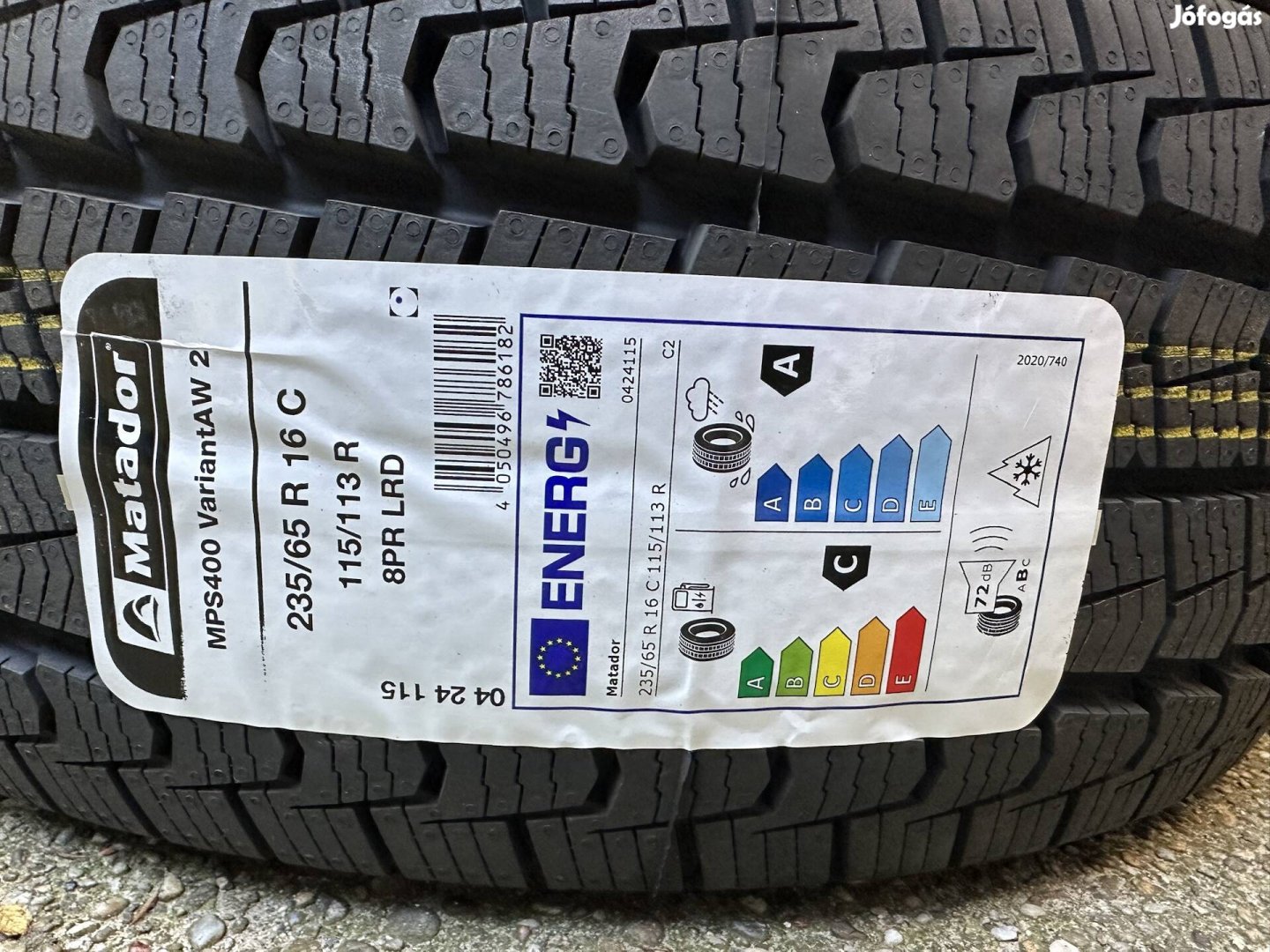235/65r16c 235 65 16C 4 évszak matador