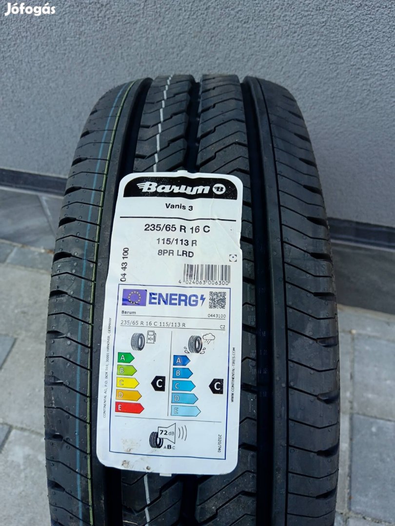 235/65r6c új négyévszakos gumi