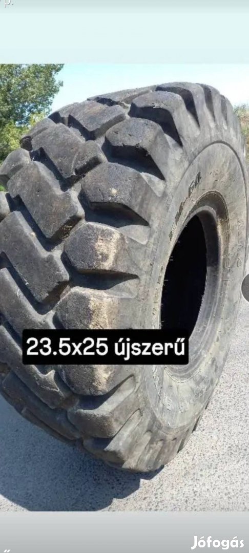 23.5r25 homlokrakodó gép eladó újszerű állapot