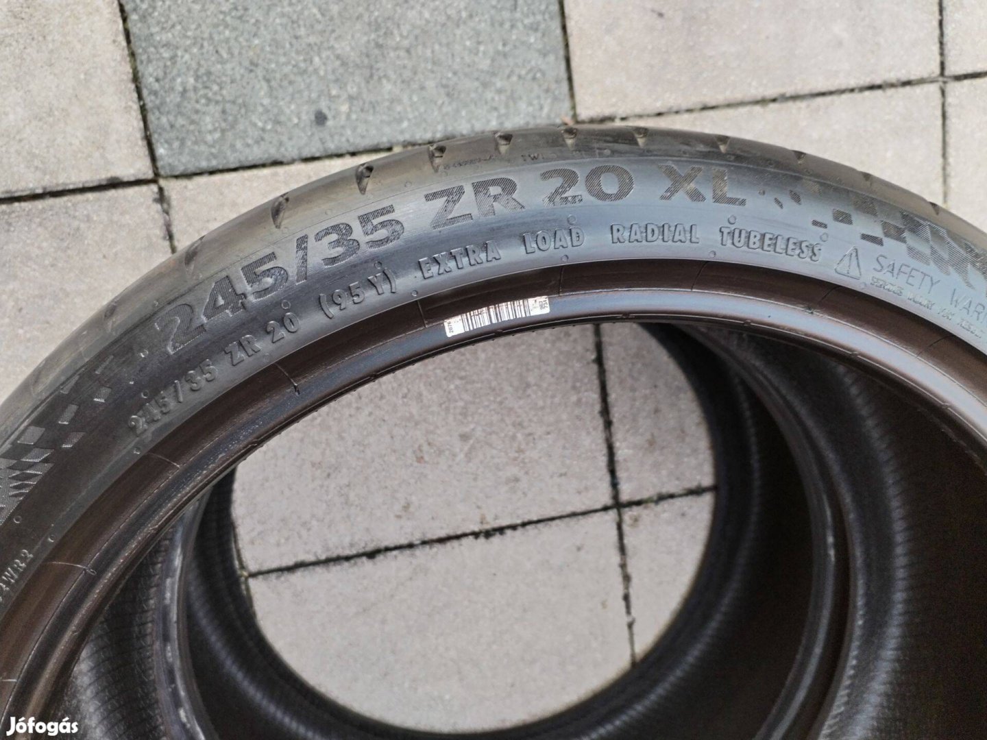 245 35 20 continental 245/35 R 20 nyári gumi 2 db 2024.11.hét