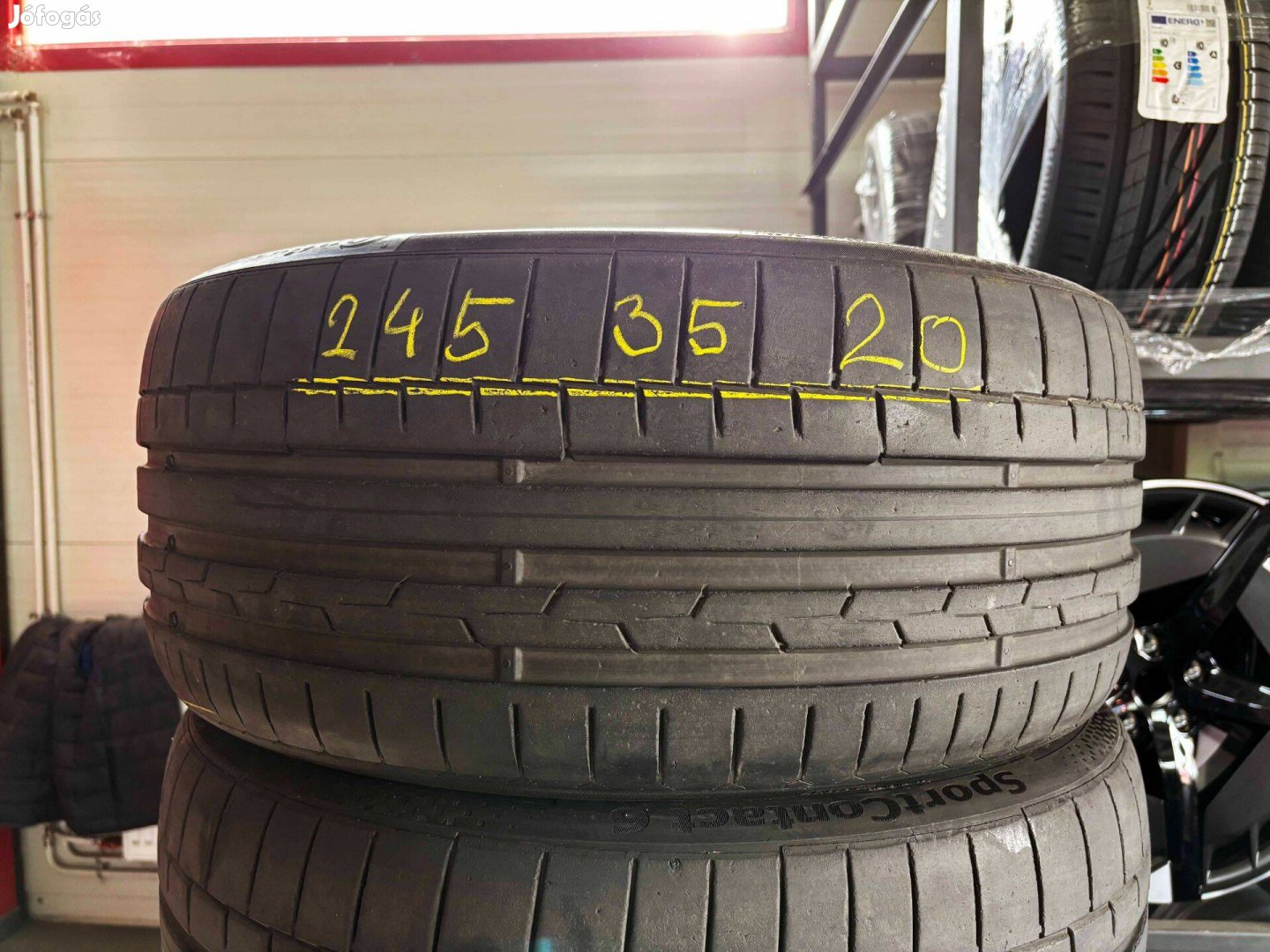 245/35 r20 Continental 6mm nyárigumi 2db eladó 245/35r20