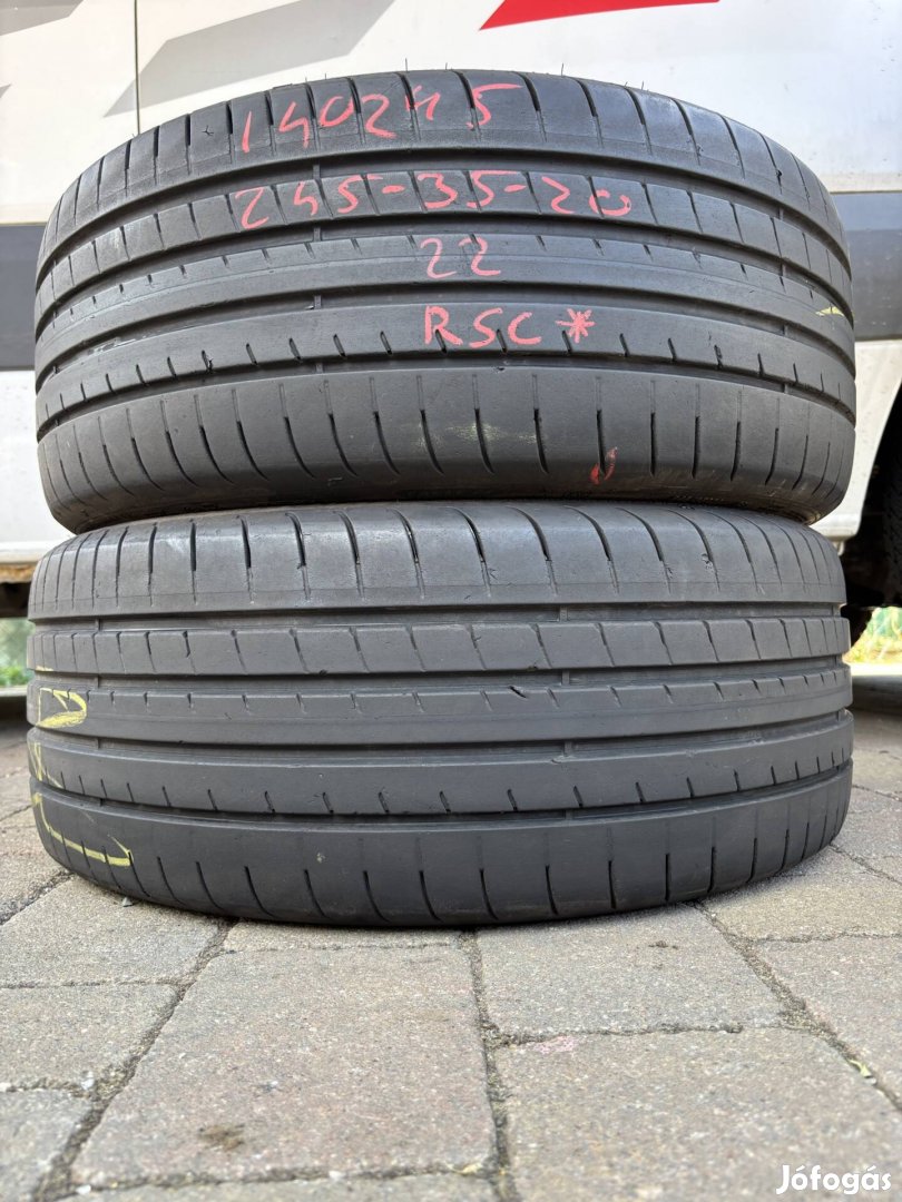 245/35 r20  245/30r20  Good Year defekttűrő nyári gumi