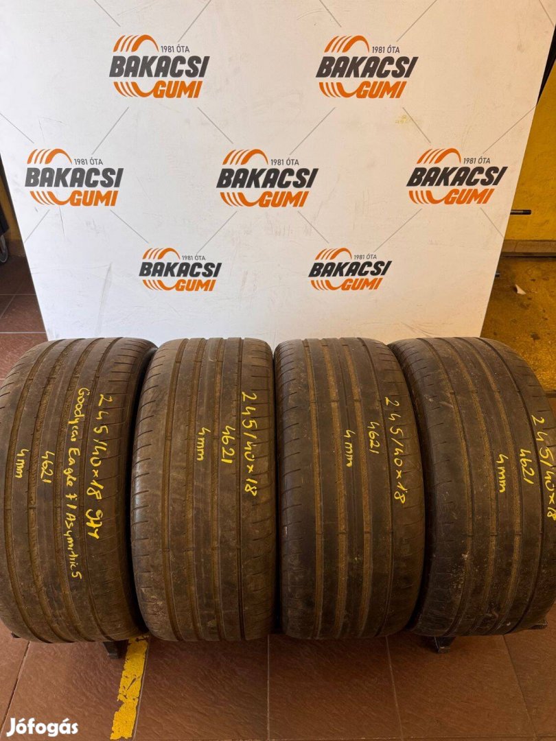 245/40R18 245 40 18 245/40X18 Goodyear nyárigumi eladó