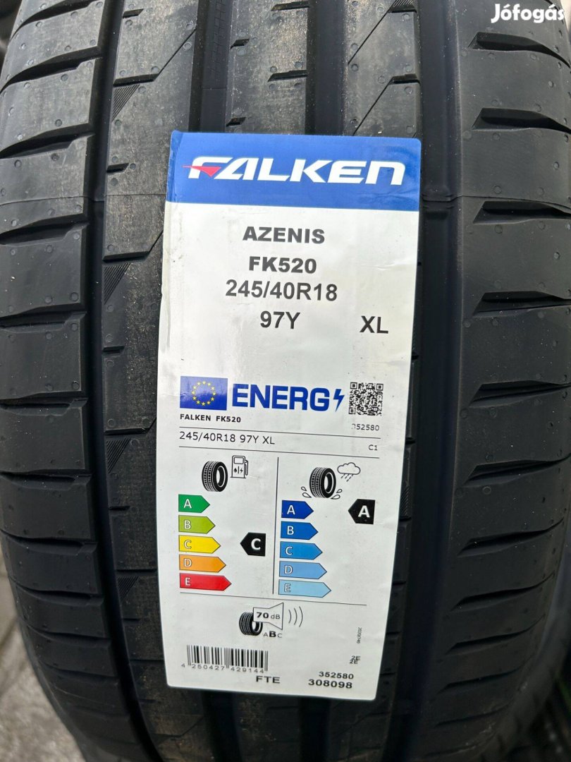 245/40R18 Falken Azenis FK520(XL)?Új nyári gumi