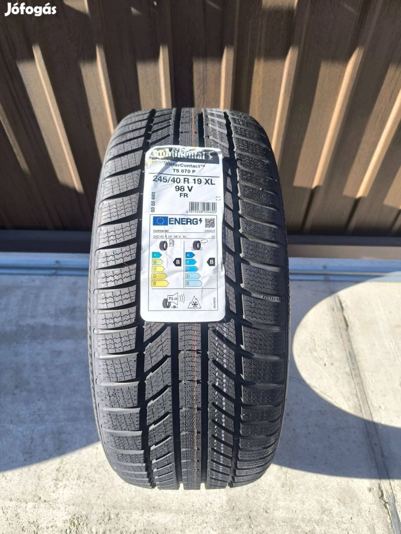 245/40R19 Új Continental téli gumi garnitúra 245/40 r19