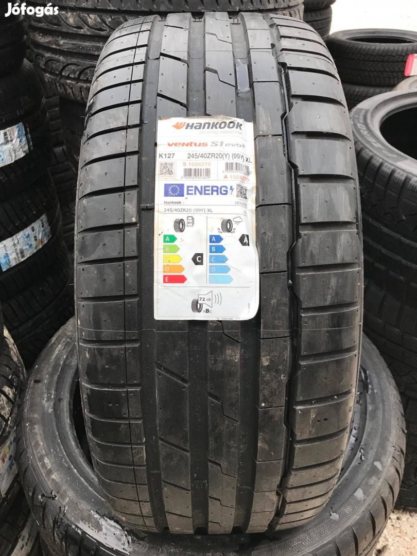 245/40R20 245/40 R20 új Hankook nyári gumi ÁR/db Dot22